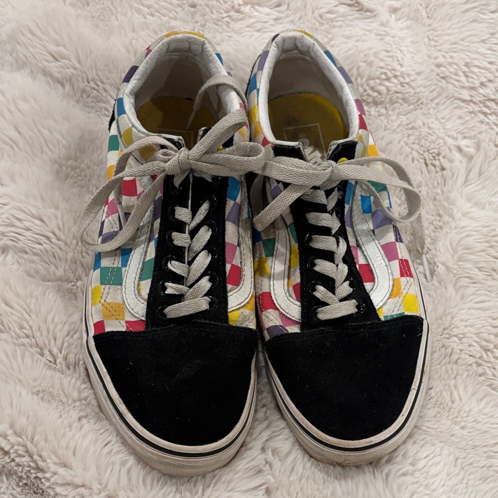 Vans Colorful Checkered Sneakers